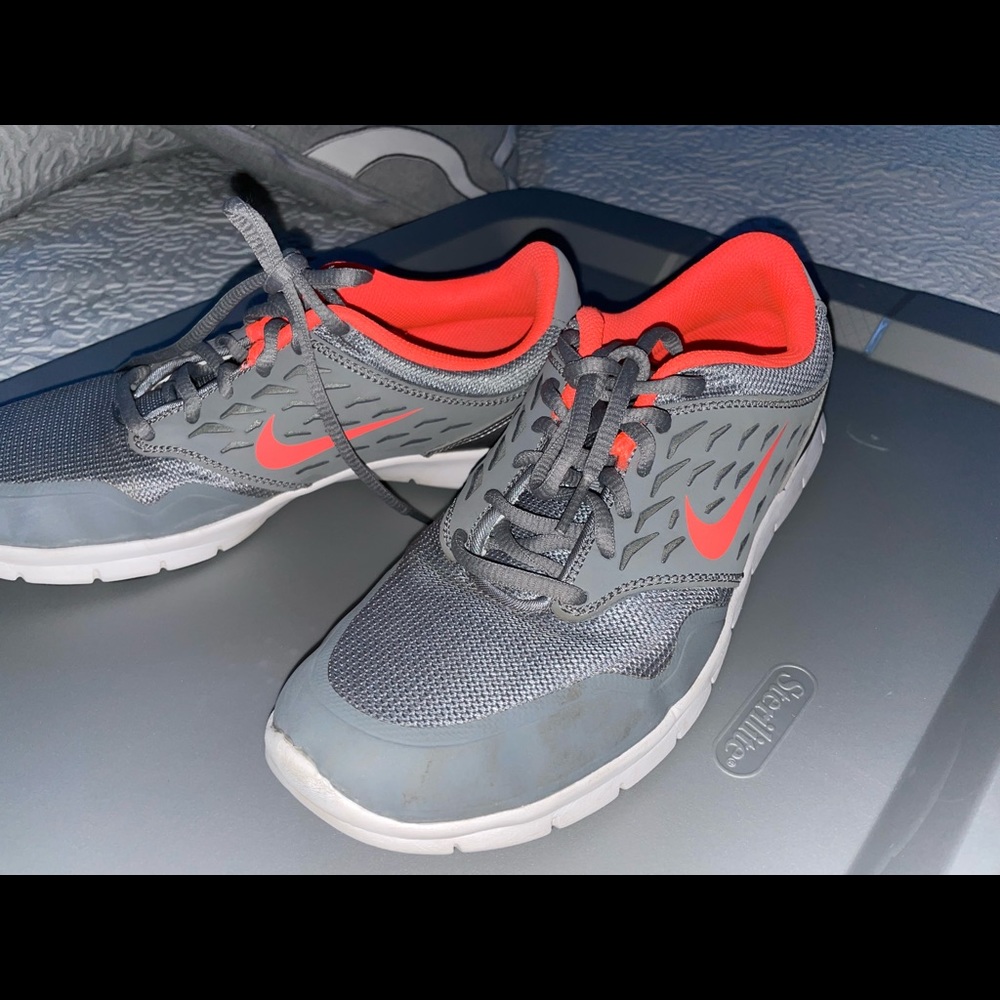 NIKE pink and grey sneakers